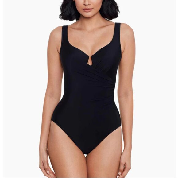 Miraclesuit 'Must Have' One-Piece Allover Slimming Underwire Swimsuit - Picture 1 of 16